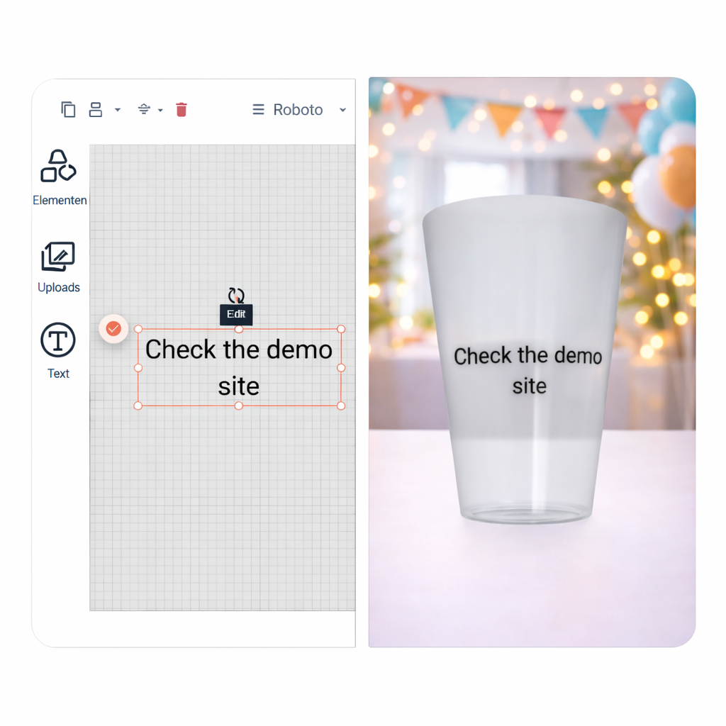 Demo site preview